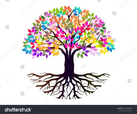 7,057 Tree Life Rainbow Images, Stock Photos & Vectors | Shutterstock