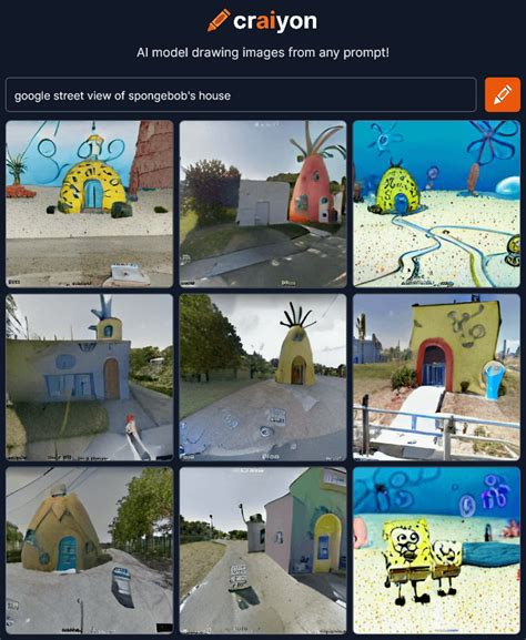 google street view of spongebob's house : r/weirddalle