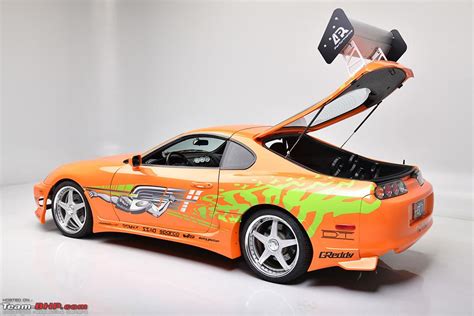 Paul Walker's iconic Orange Supra from the Fast & Furious franchise up for auction - Team-BHP