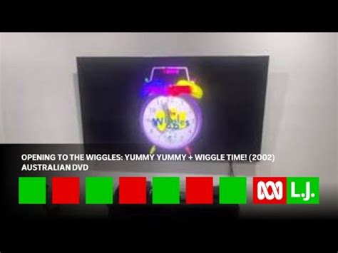 Opening to The Wiggles: Yummy Yummy + Wiggle Time! (2002) Australian DVD - YouTube