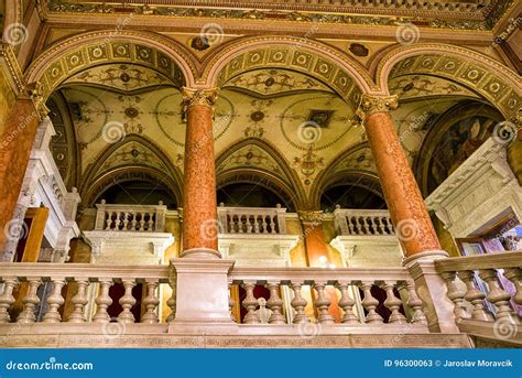 Interior of Hungarian State Opera House in Budapest Editorial Stock Photo - Image of interior ...