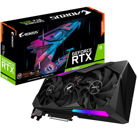 AORUS GeForce RTX™ 3070 MASTER 8G (rev. 1.0/1.1) الدعم | كروت الجرافيك ...