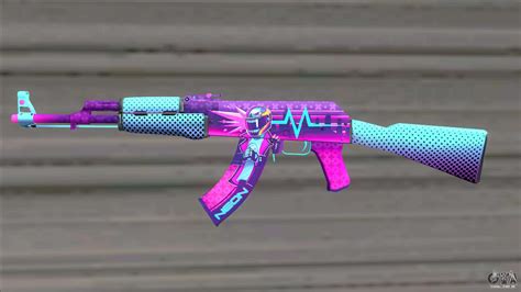 CSGO AK-47 Neon Rider para GTA San Andreas