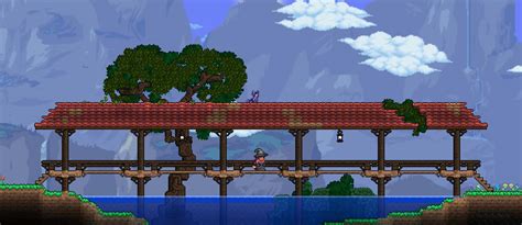 covered bridge : Terraria