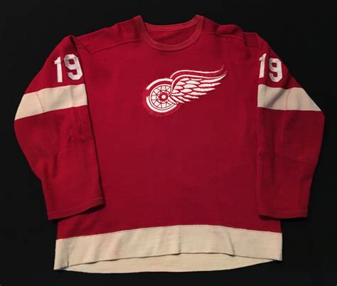 Detroit Red Wings Game Worn Jersey