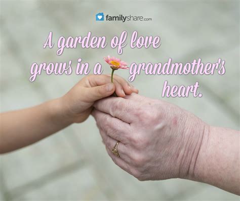 A garden of love grows in a grandmother´s heart. | Grandmothers love, Funny mom gifts