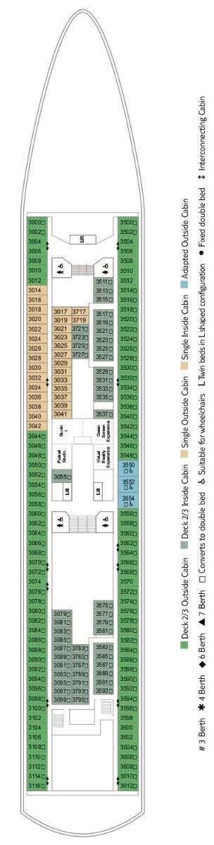 Marella Discovery 2 Deck Plans