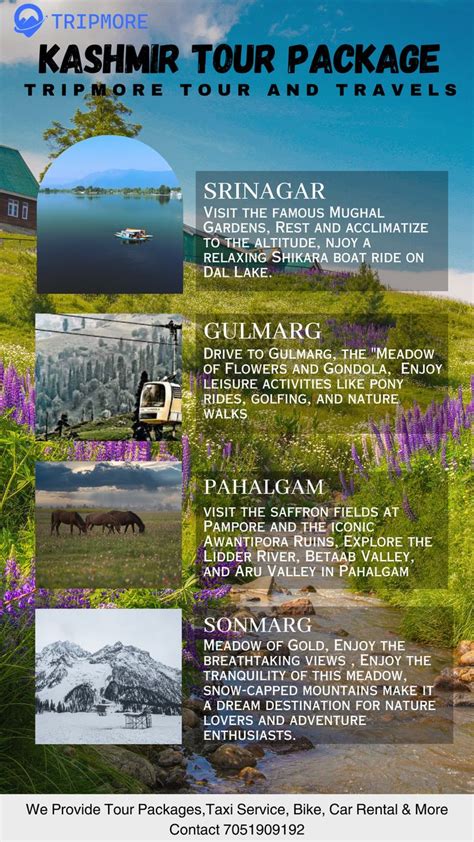 Kashmir Tour Pacakge | Kashmir tour, Tour packages, Kashmir trip