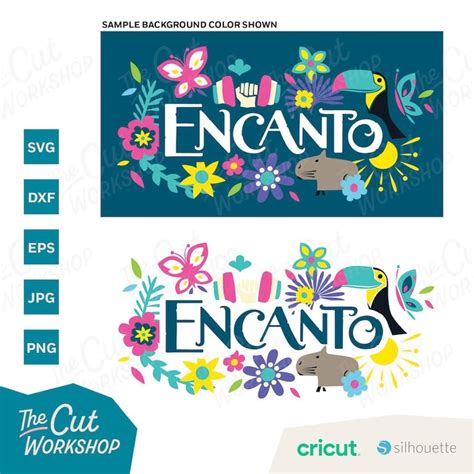 Encanto Logo Icons Clipart Images Instant Digital Download - Etsy | Encanto, Disney theme party ...