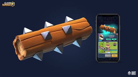 ArtStation - Clash Royale - The Log | Clash royale, Clash royale personajes, Supercell