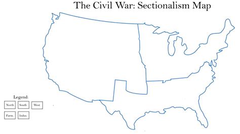 Civil War Map Worksheet