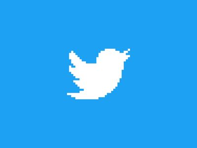 Twitter - Everyday Pixel Art Logo by Shalabh Singh - Dribbble