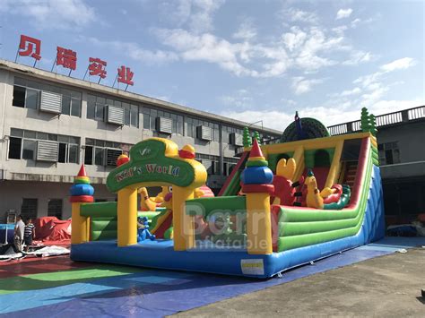 Commercial Peacock Inflatable Playground For Kids / Inflatable ...