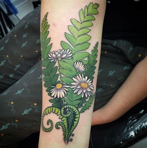 50 Nature Tattoos That Capture Earth's Beauty | Nature tattoos, Fern ...