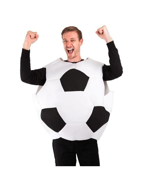 This soccer ball costume is unique and hilarious. It features a top tunic that expands to a ...