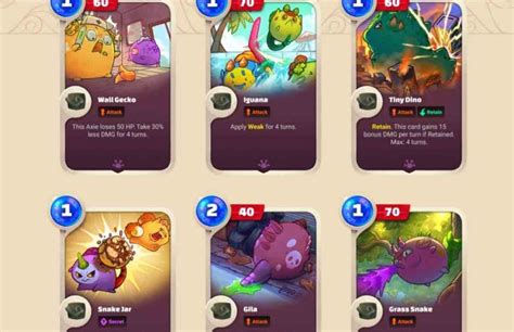 Axie Infinity Origin (Battles V3) - Tail Cards Sneak Peak ...