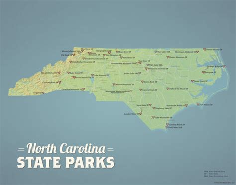 North Carolina State Parks List - Best Maps Ever