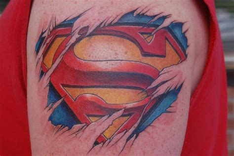 Superman Tattoos for Men - Ideas and Inspiration for Guys