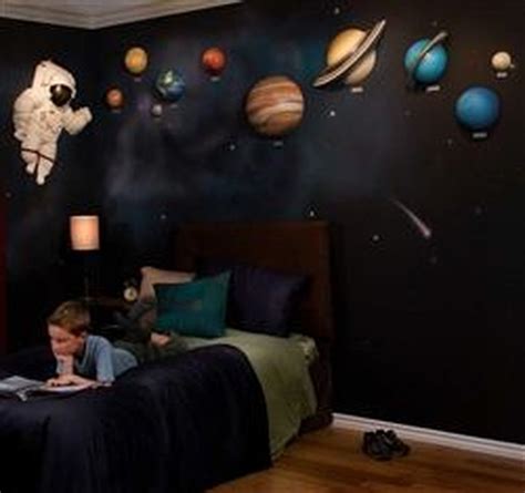 36 Inspiring Outer Space Bedroom Decor Ideas - MAGZHOUSE