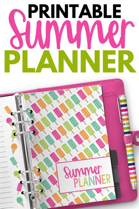Monthly Budget Template Free Printable Organization Obsessed Summer ...