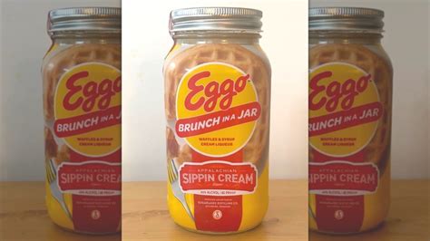 Eggo Brunch In A Jar Sippin' Cream Review: A Breakfast Liqueur That Tastes Like Maple Syrup ...