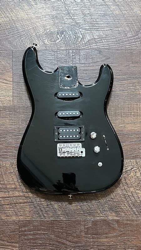 Squier II Contemporary Stratocaster HSS Black Body | Reverb