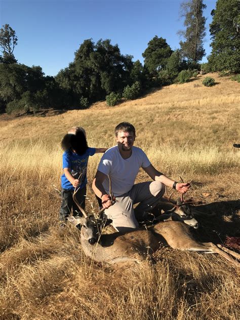 A zone opening/closing deer season. And my kids first trip with me. : r/Californiahunting