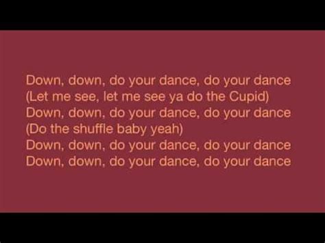 "Cupid Shuffle" lyrics - YouTube