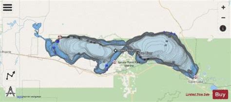 Lesser Slave Lake Fishing Map | Nautical Charts App