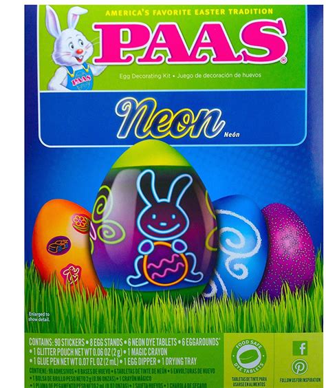 Paas Egg Decorating Kit Neon - Walmart.com - Walmart.com