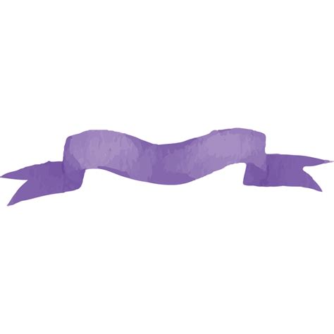 Purple Ribbon Clip art Element Transparent Background 24628745 PNG