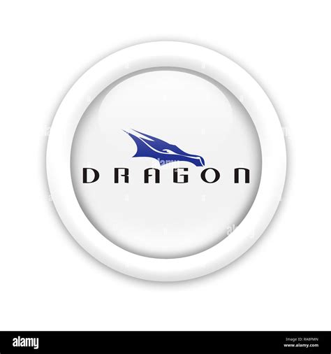 Dragon Spacex logo Stock Photo - Alamy