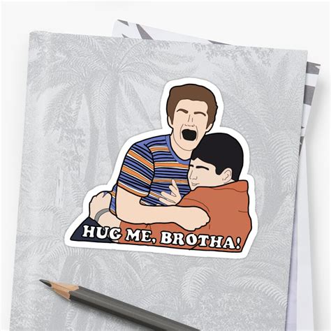 "Drake and Josh - Hug Me Brother!" Sticker by Molski | Redbubble