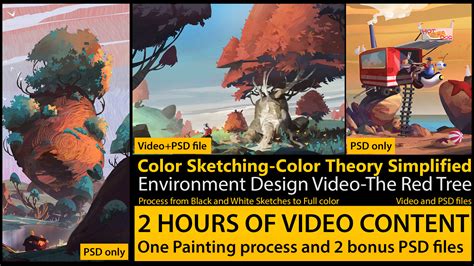 ArtStation - Color Sketching Tutorial-Simple Color | Tutorials