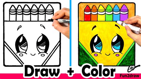 Crayon Box Drawing at GetDrawings | Free download