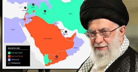 Iran’s allies and enemies in Middle East mapped as WW3 conflict looms ...