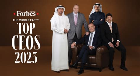 Forbes Middle East Unveils The Middle East’s Top 100 CEOs 2023 Meet The Titans Heading The ...