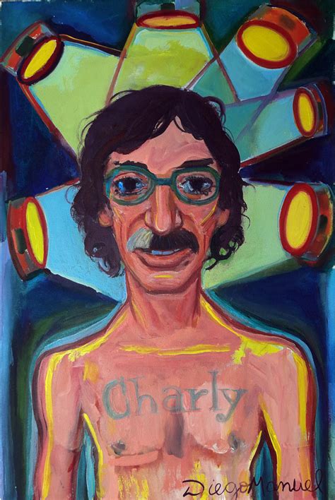 "Charly García 2 ", acrílico sobre tela, 45 x 65 cm., 2017 Art Painting ...