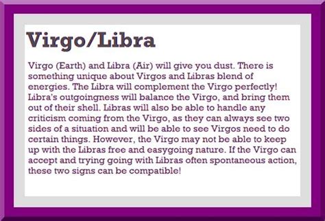 Is libra compatible with virgo.