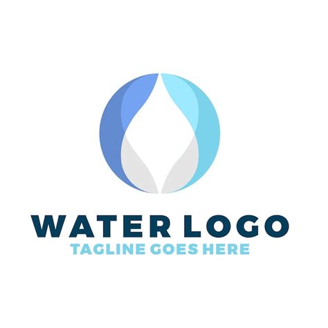 Premium Vector | Water Logo Template