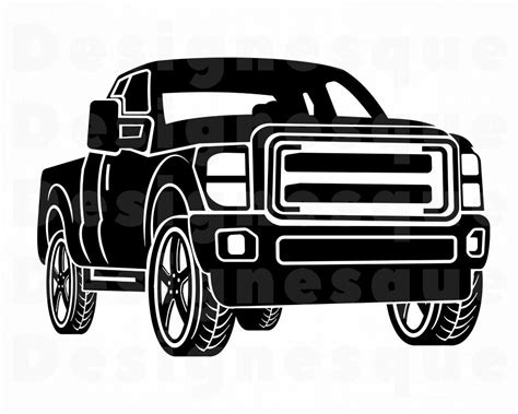 Pickup Truck SVG Pickup Truck Clipart Pickup Truck Files for | Etsy