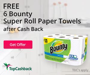 FREE Bounty Paper Towel 6 Pack – Exp 10/25/16 | Freebie Depot