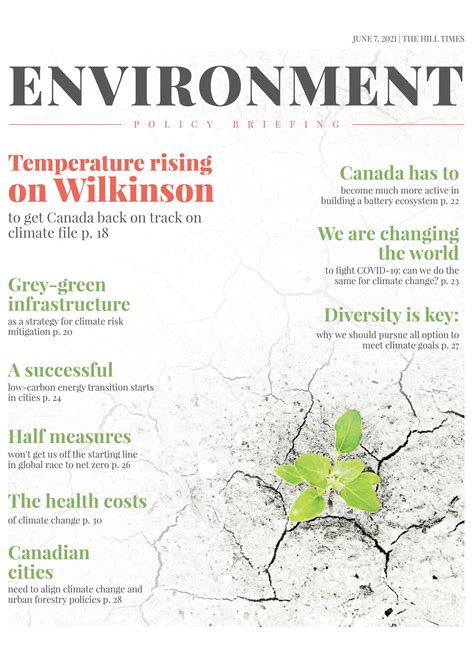 Environment Policy Briefing - The Hill Times