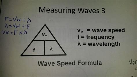 Wave speed formula | Study tips, Gcse science, Formula