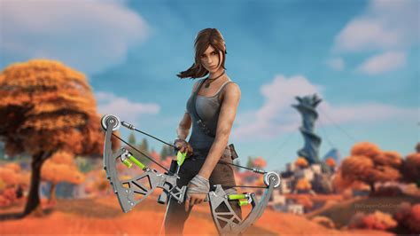 Lara Croft Fortnite Wallpaper, HD Games 4K Wallpapers, Images and ...