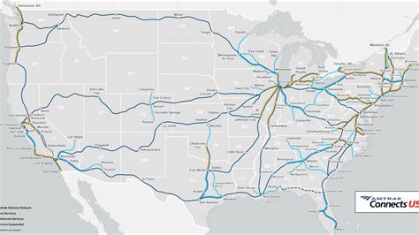 Amtrak's 2035 Map Has People Talking About The Future Of U.S. Train ...