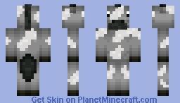 Horse Series #7 Gray With Patches Minecraft Skin