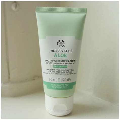 The Body Shop Aloe moisturizer – Floating in Dreams