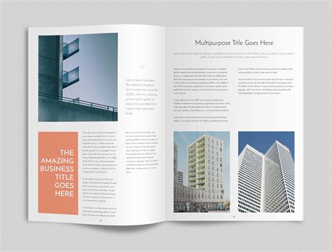 Minimalist Magazine Layout on Behance