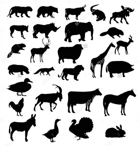 Animal Silhouette Svg Free - 1927+ DXF Include - Download SVG Cut Files And Trasnparent Design